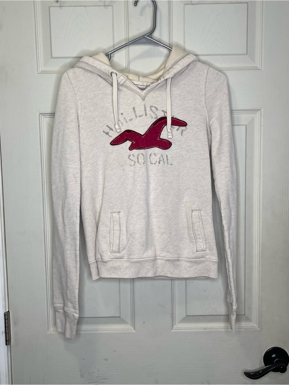 Hollister Y2k Womens Pull Over Hoodie Sz M